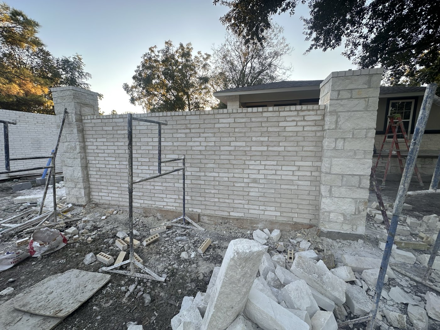 Masonry project by Coronado Exteriors