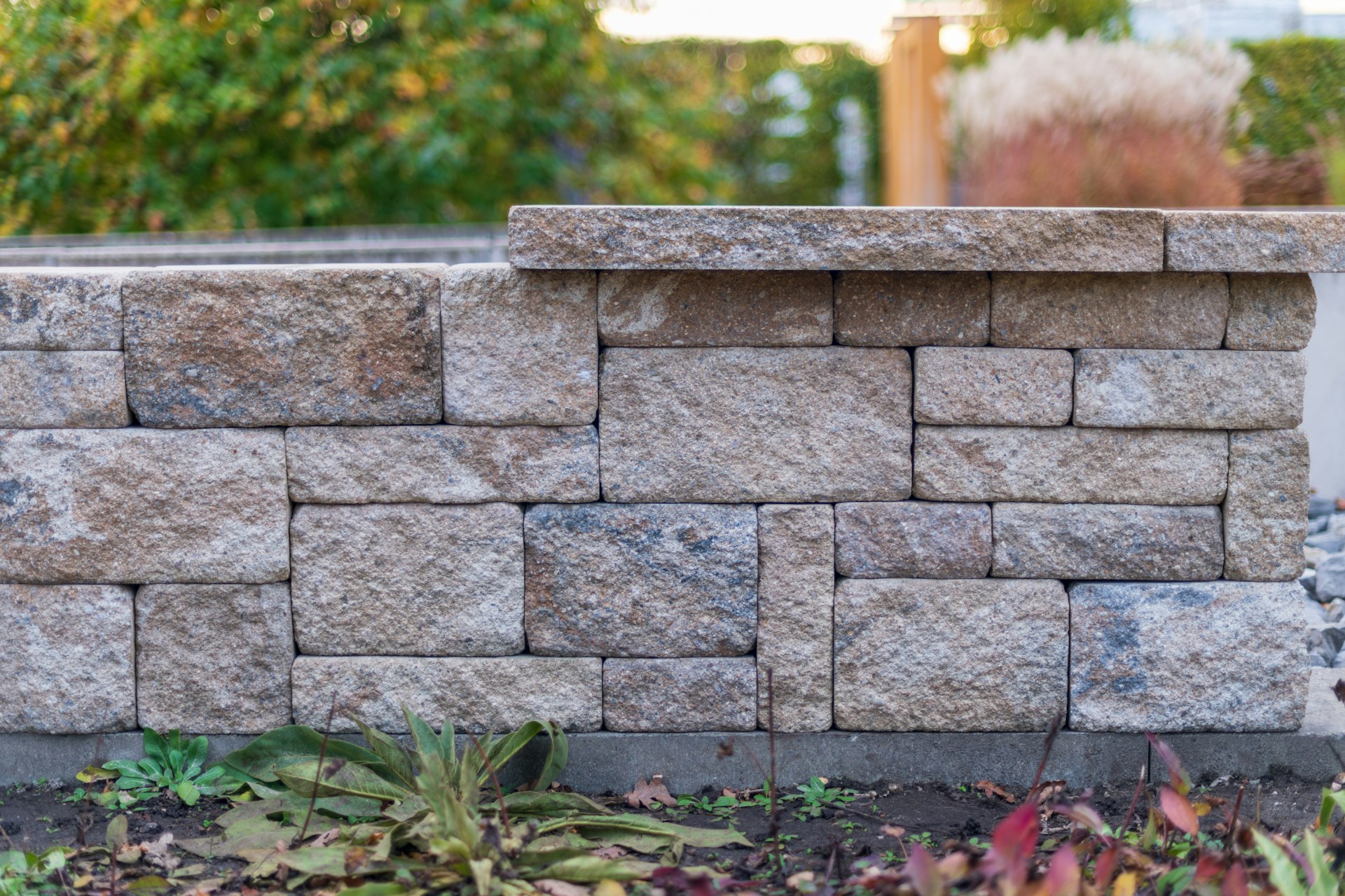 Custom stone and brick masonry work